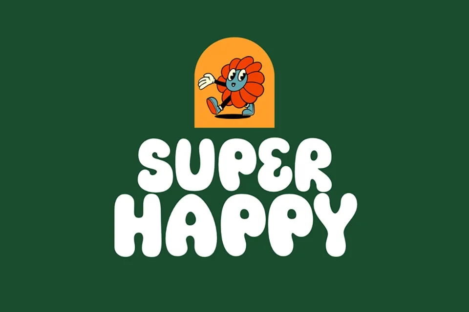 Super Happy Font
