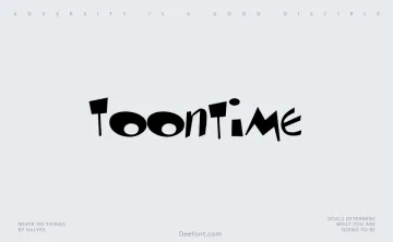 Toontime Font