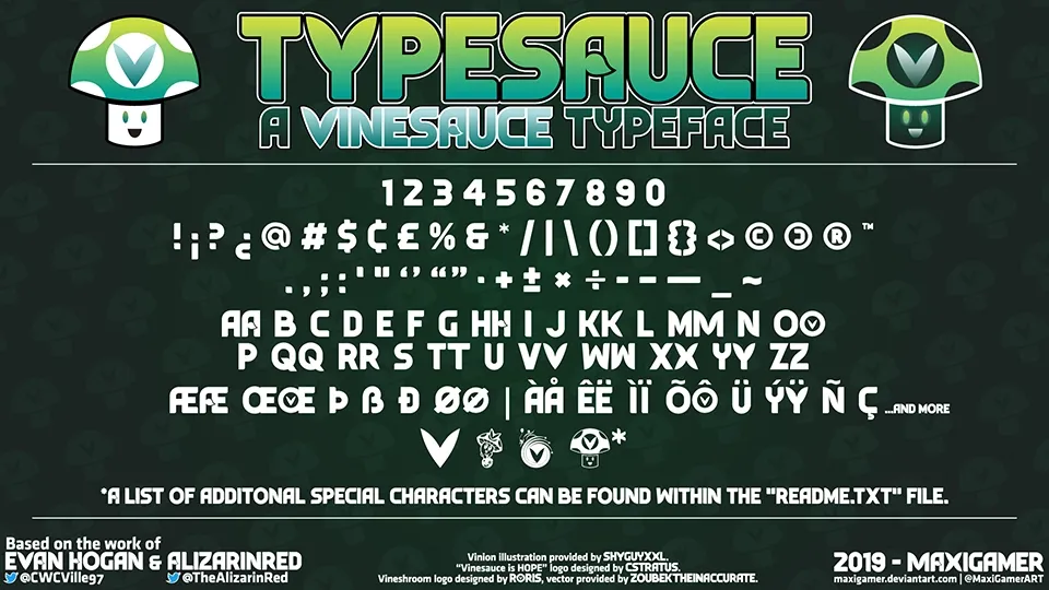 Typesauce Font