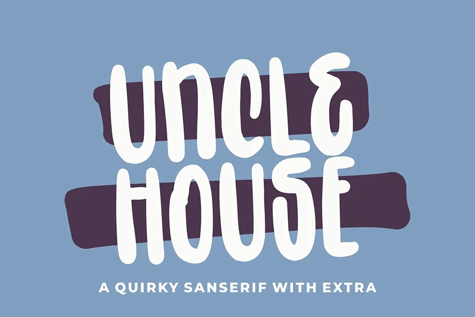 Uncle House Font