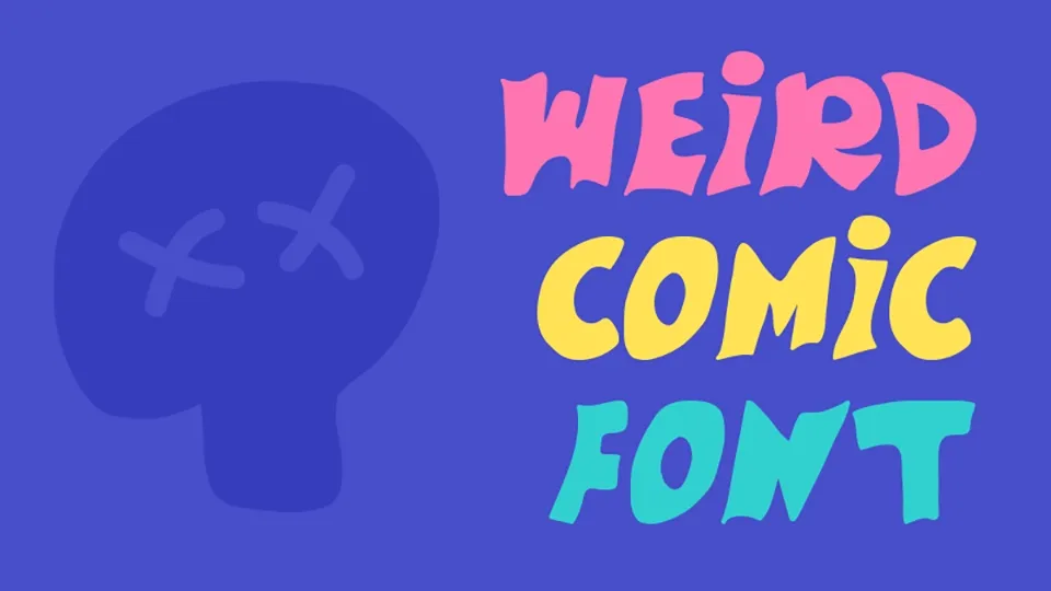 Weird Comic Font