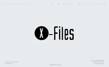 X-Files Font