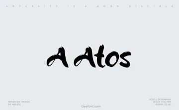 A Atos Font