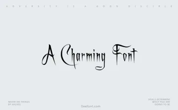 A Charming Font Font