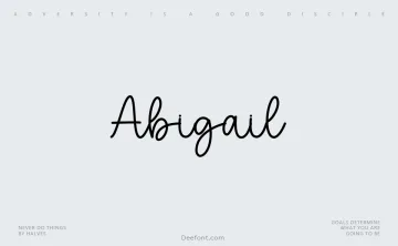 Abigail Font