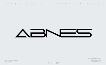 Abnes Font