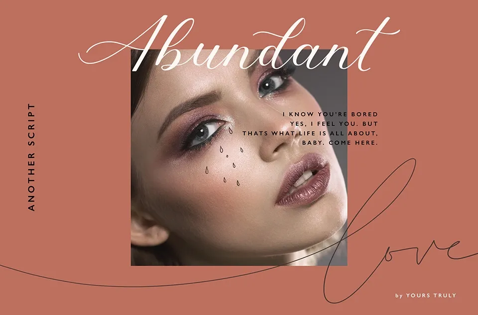 Abundant Script Font