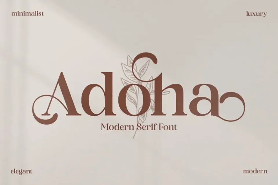 Adoha Font