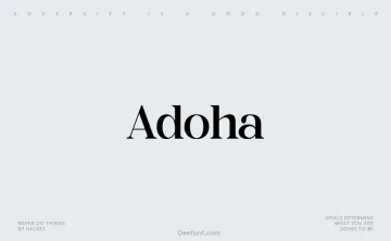 Adoha Font