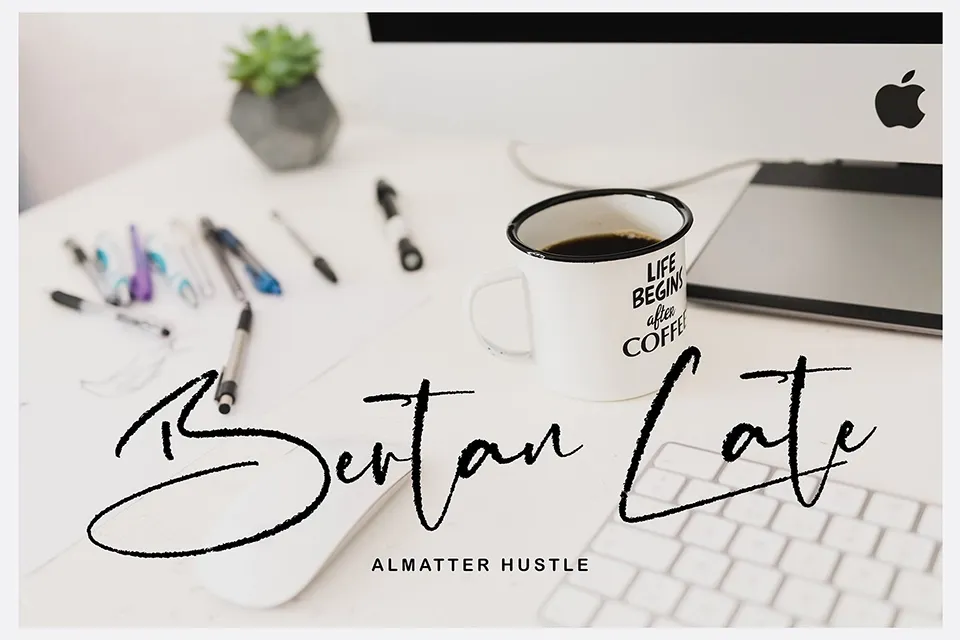 Almatter Hustle Font