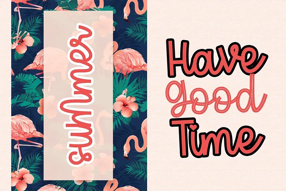Aloha March Font