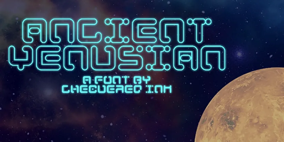 Ancient Venusian Font