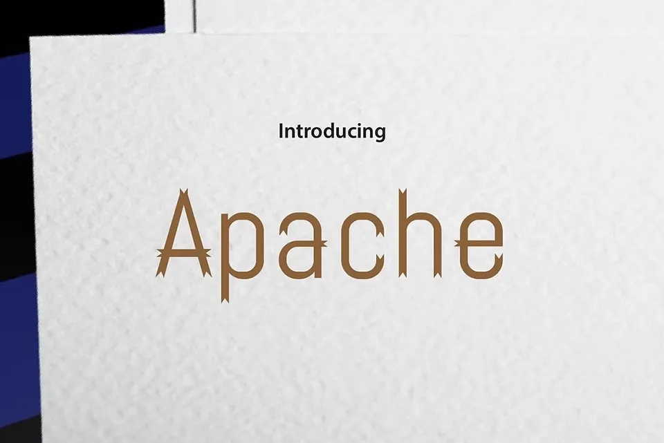 Apache Font