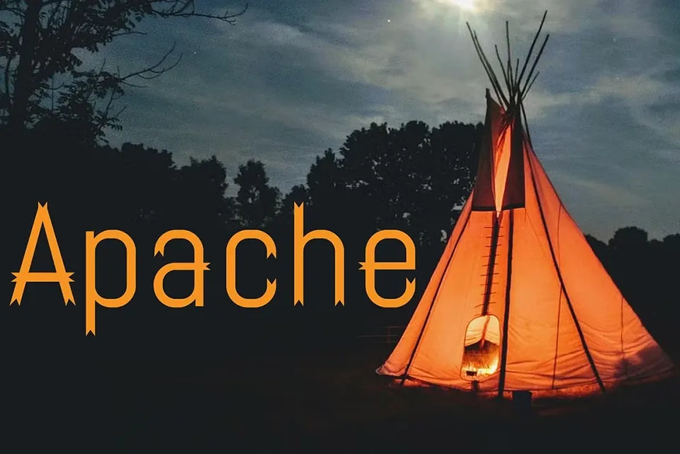 Apache Font