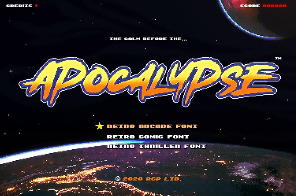 Apocalypse Grunge Font