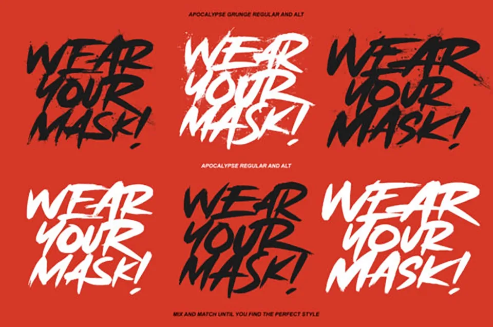 Apocalypse Grunge Font