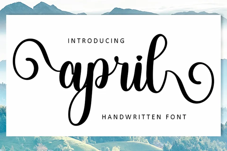 April Font