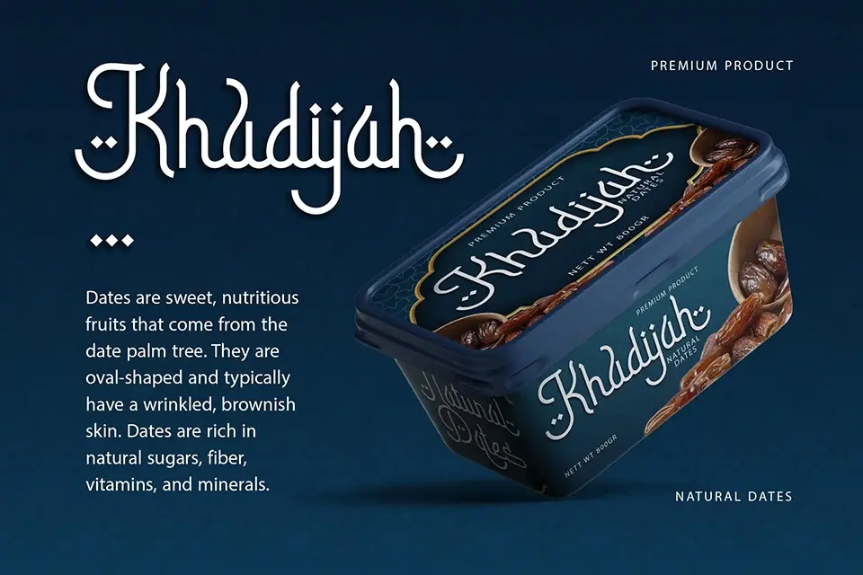 Arabic Calligraphy Font