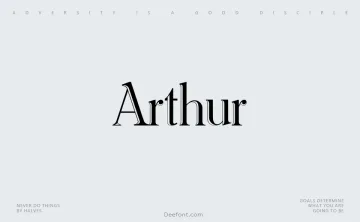 Arthur Font