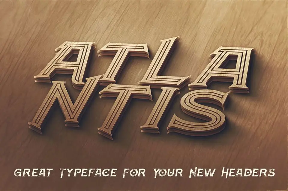Atlantis Font
