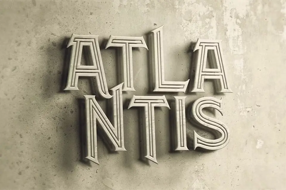 Atlantis Font