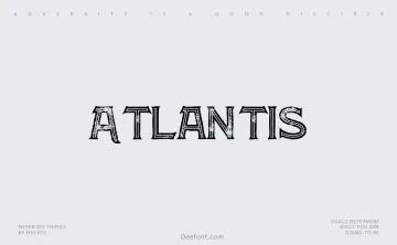 Atlantis Font