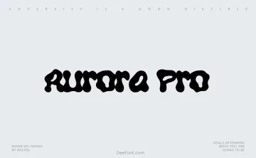 Aurora Pro Font