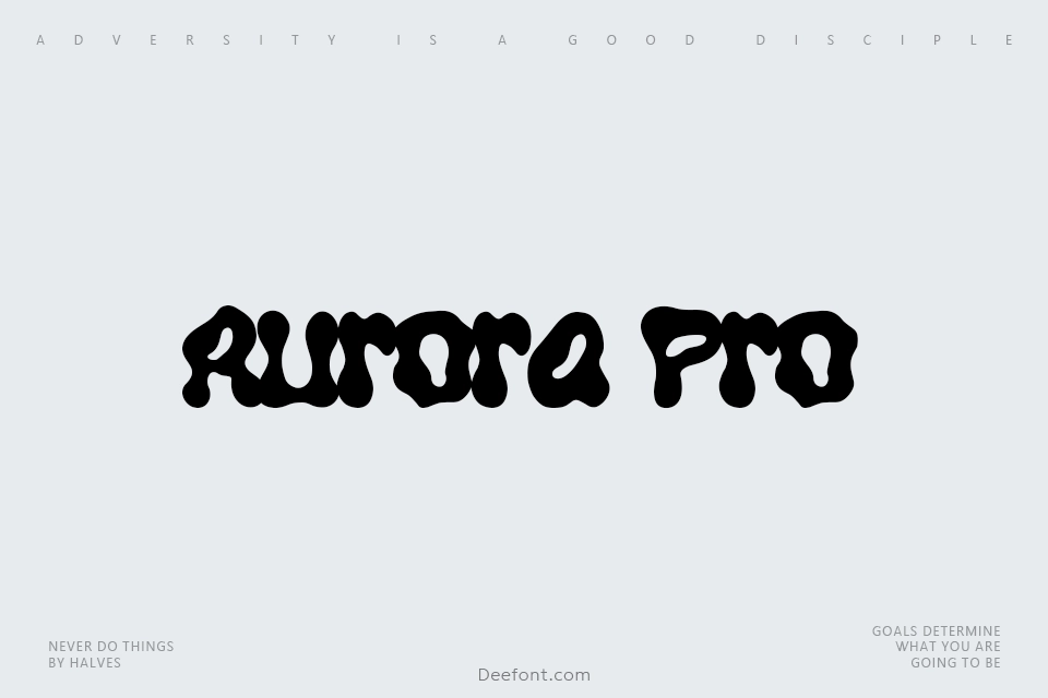 Aurora Pro Font