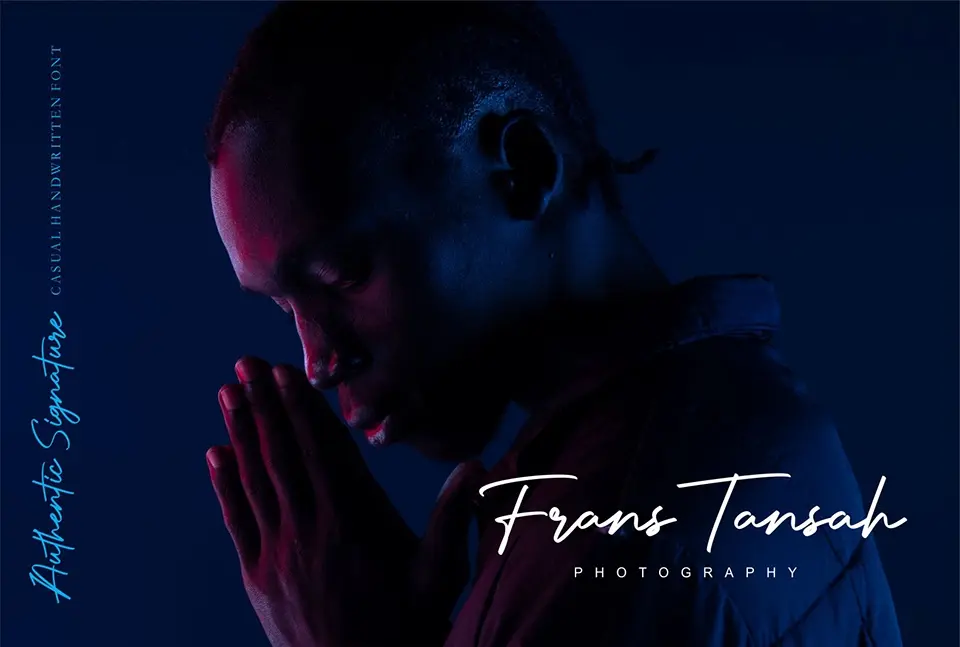 Authentic Signature Font