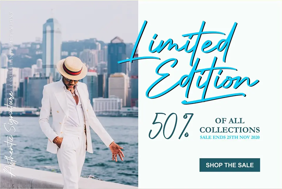 Authentic Signature Font