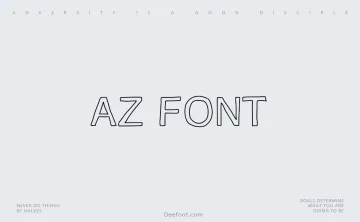 AZ Font