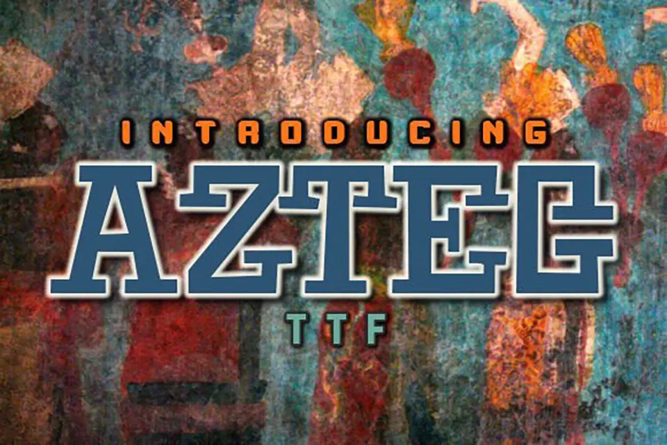 Aztec Font