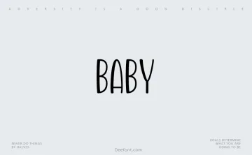 Baby Font
