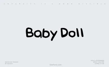 Baby Doll Font