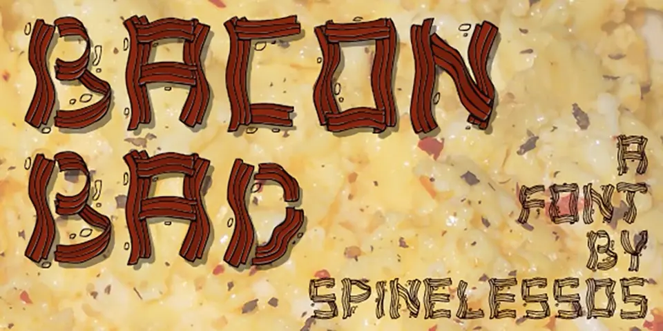 Bacon Bad Font