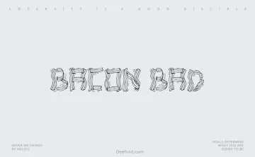 Bacon Bad Font