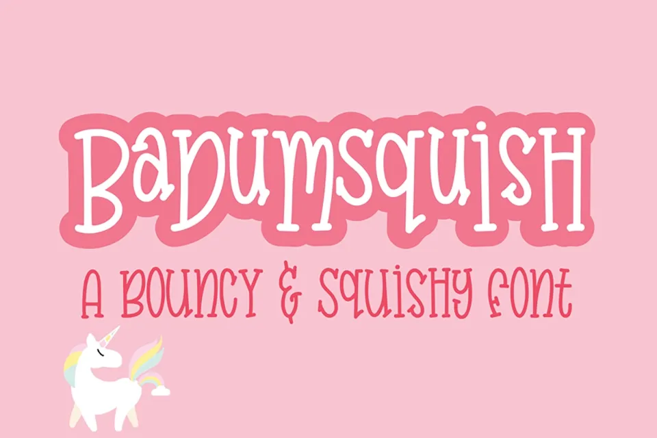 Badumsquish Font
