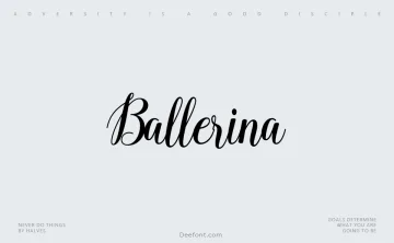 Ballerina Font