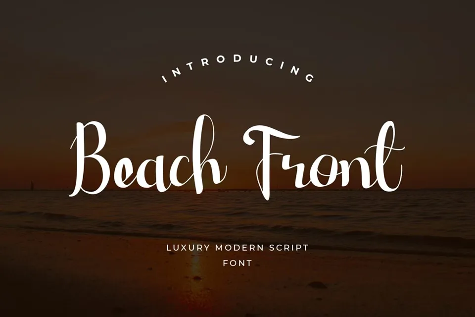 Beach Front Font