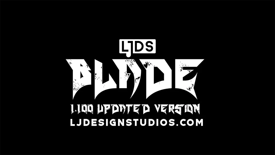 Blade Font