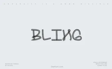 Bling Font