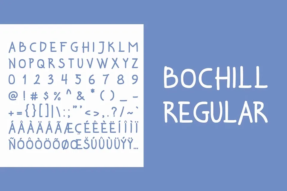 Bochill Font