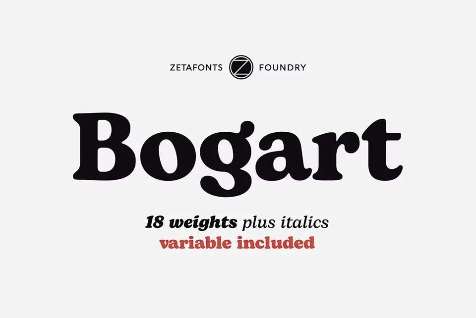 Bogart Font Family