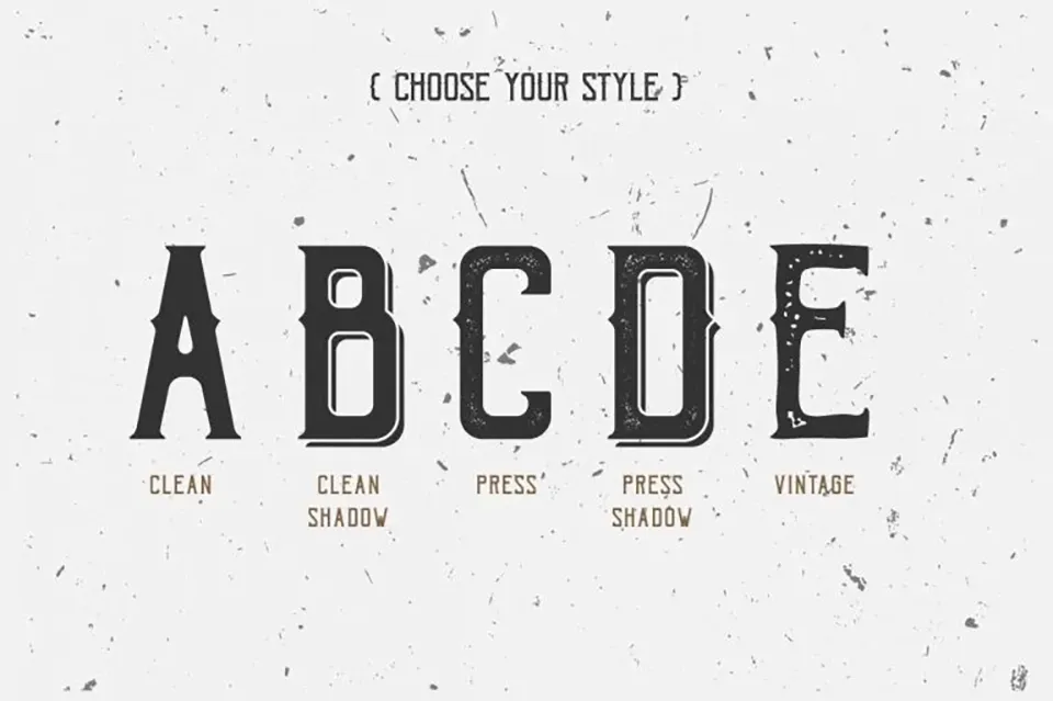 Bohem Press Font