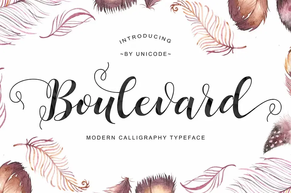Boulevard Font