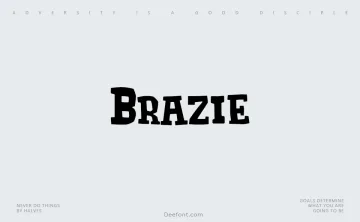 Brazie Font