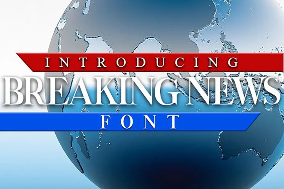 Breaking News Font