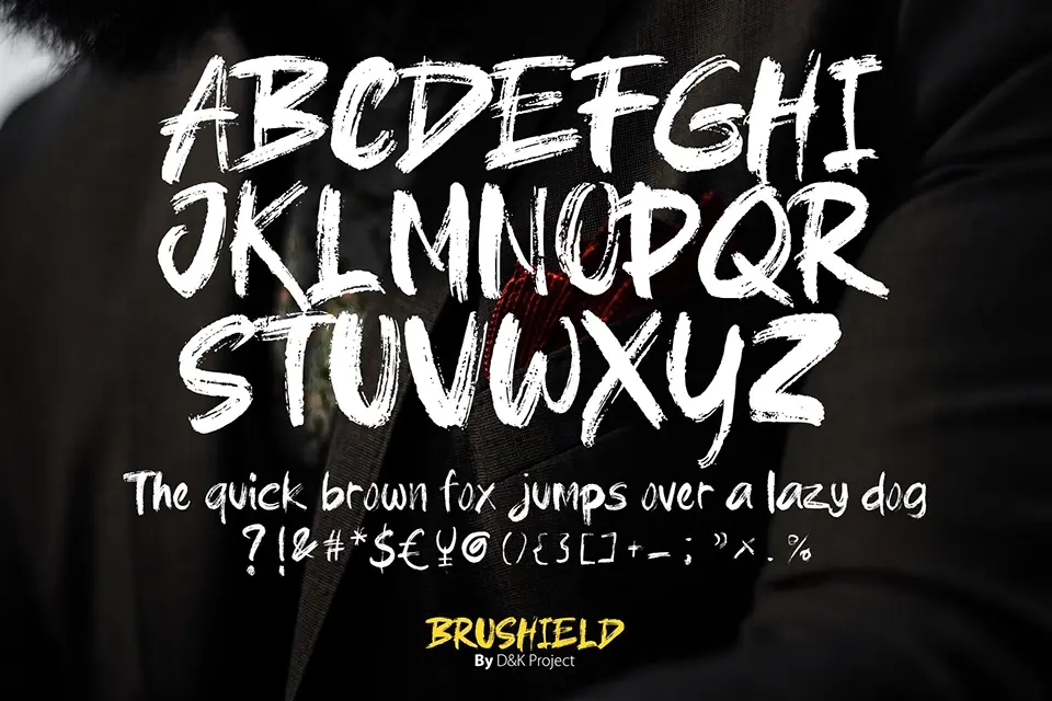 Brushield Font