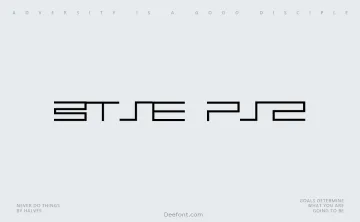 BTSE PS2 Font