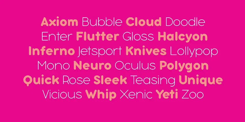 bubbleboddy Font